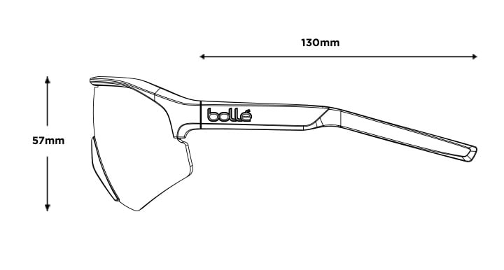 Bollé LIGHTSHIFTER XL Cycling Sunglasses - Photochromic Lenses